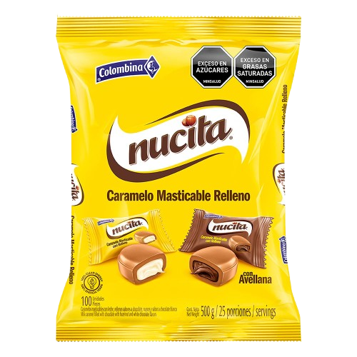  nucita caramelo masticable 